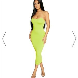 HOT PINK sultry maxi dress